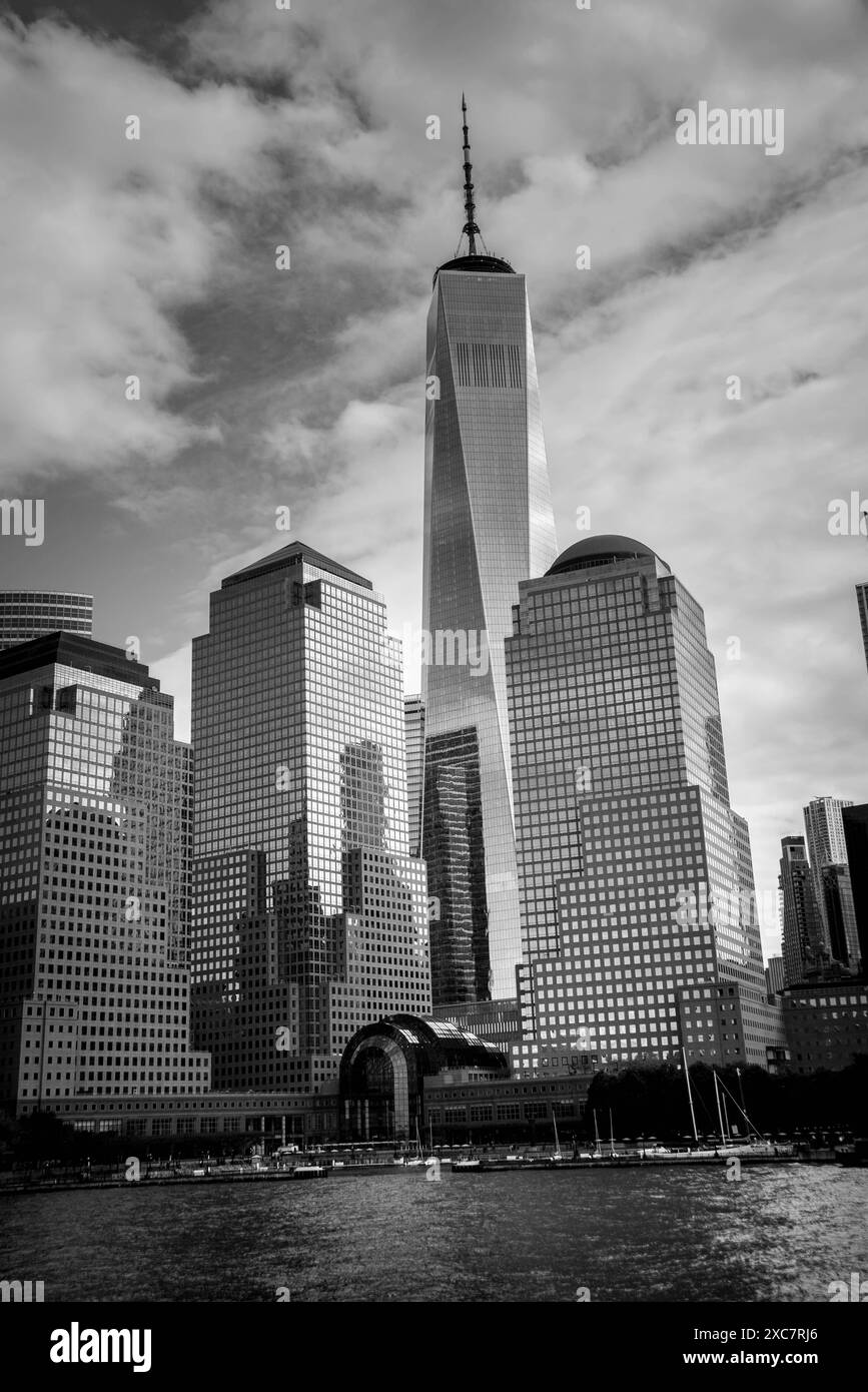 New York Black&White Banque D'Images
