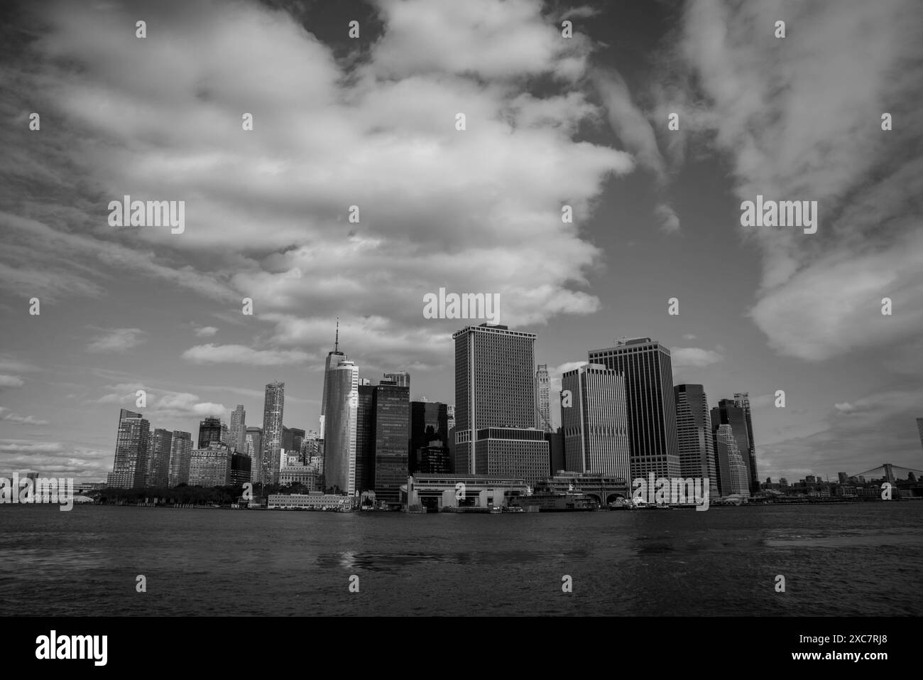 New York Black&White Banque D'Images