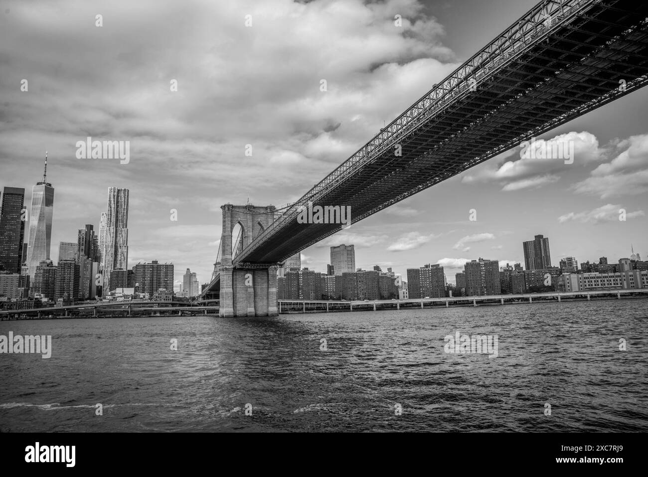 New York Black&White Banque D'Images