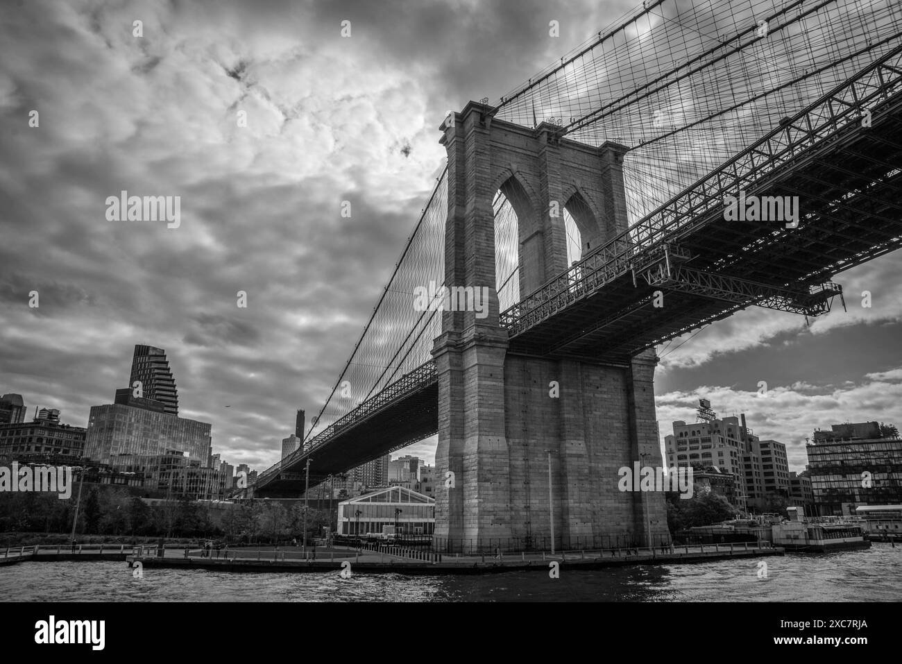 New York Black&White Banque D'Images
