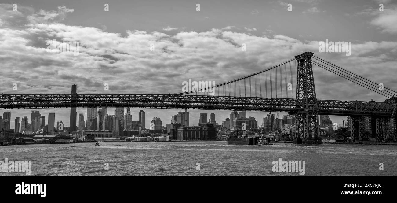 New York Black&White Banque D'Images