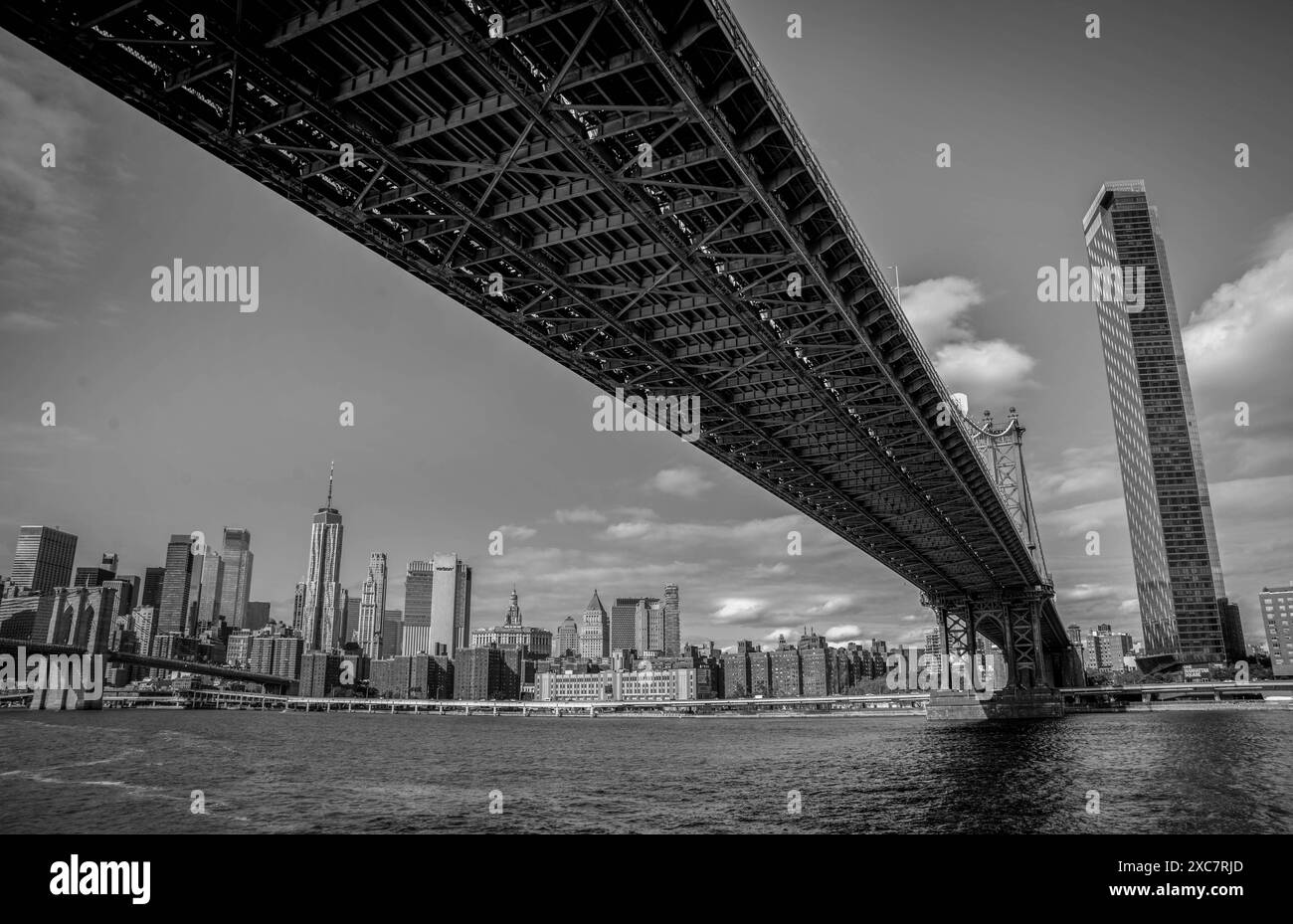 New York Black&White Banque D'Images
