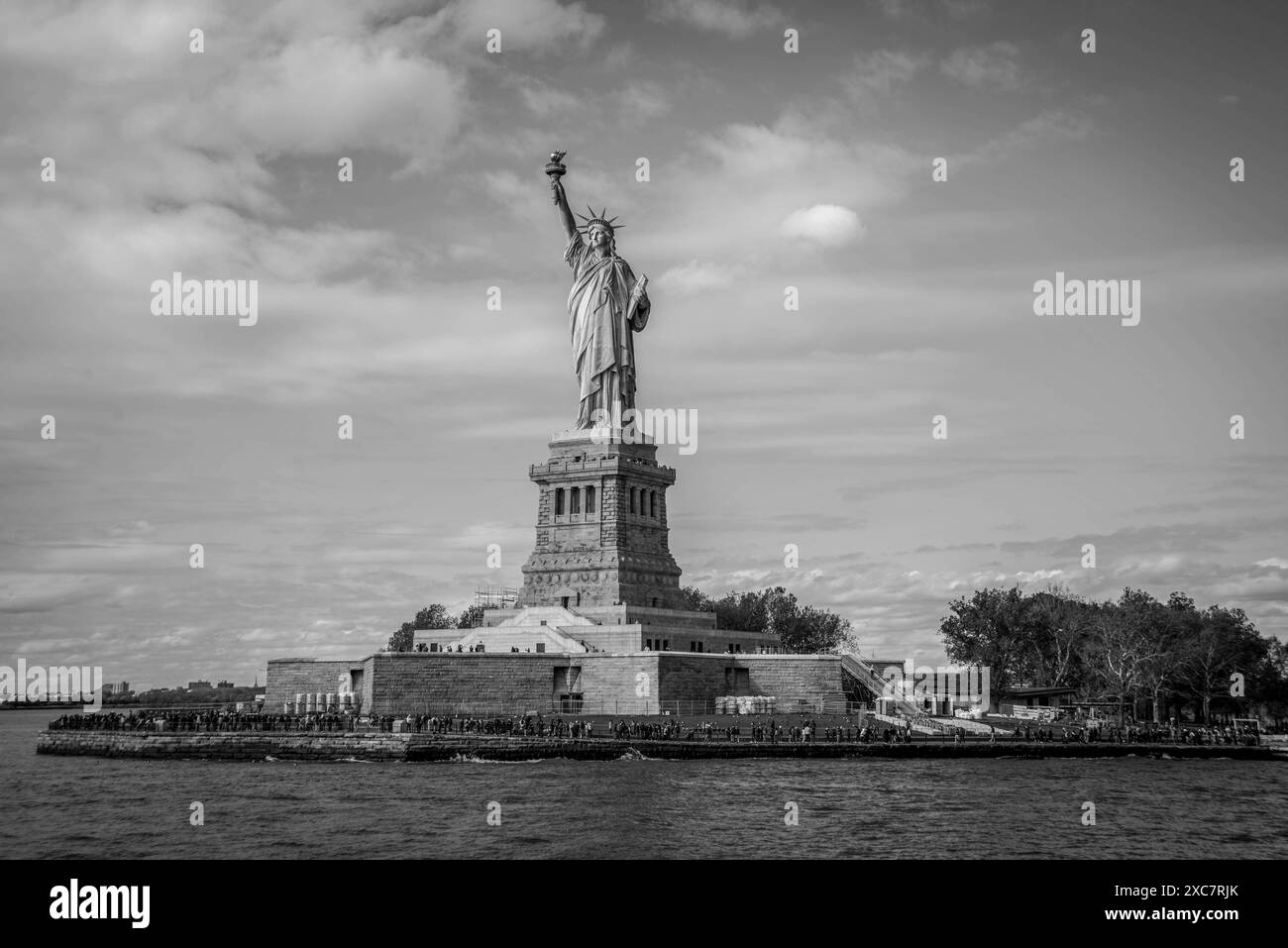 New York Black&White Banque D'Images