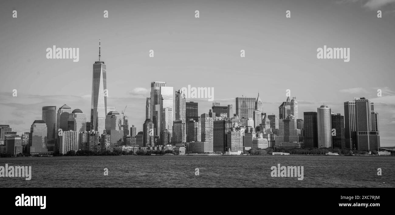 New York Black&White Banque D'Images