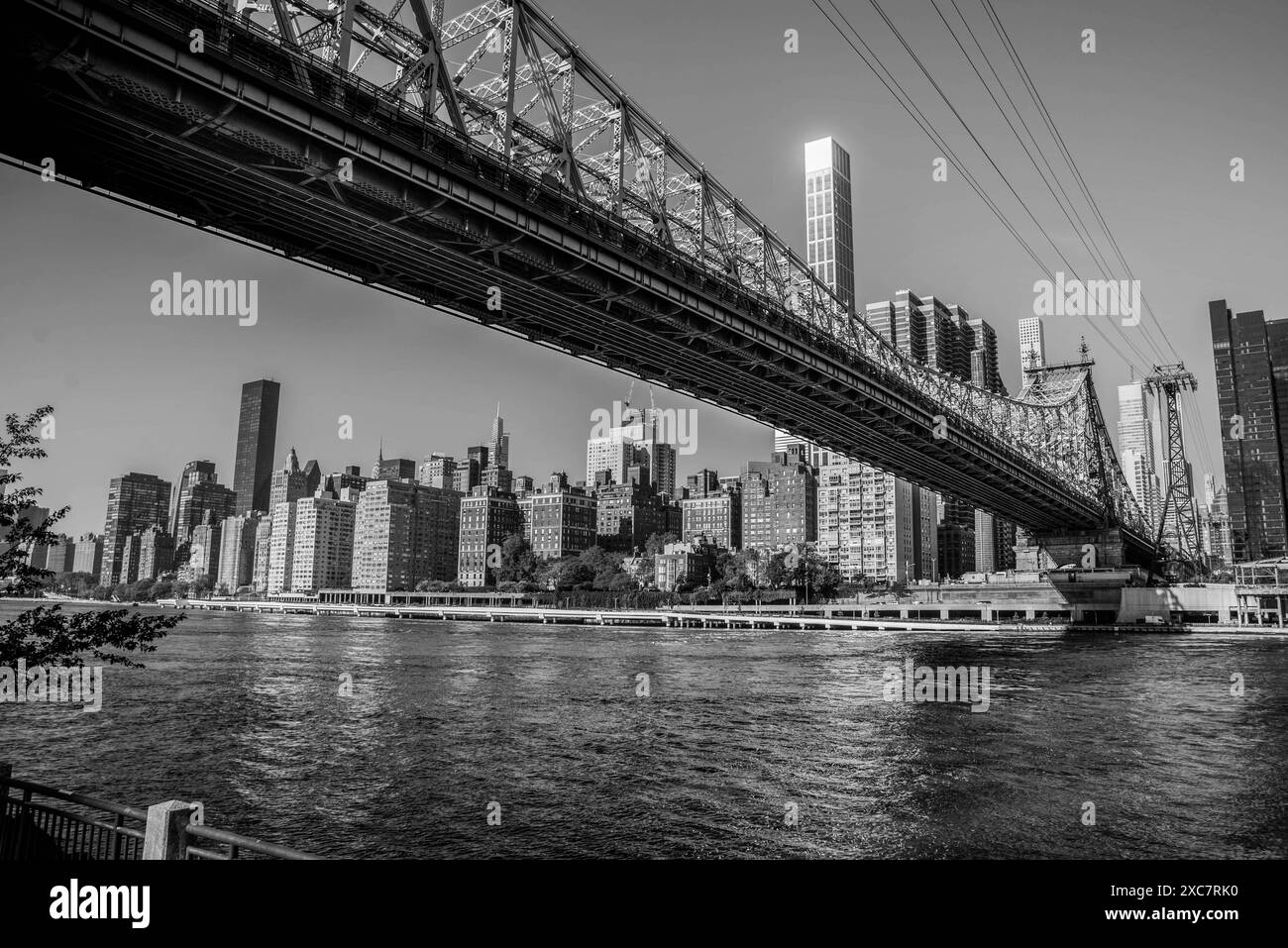New York Black&White Banque D'Images