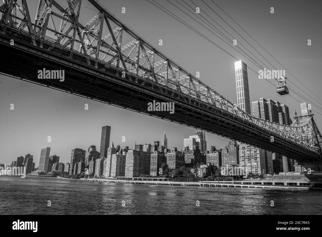 New York Black&White Banque D'Images