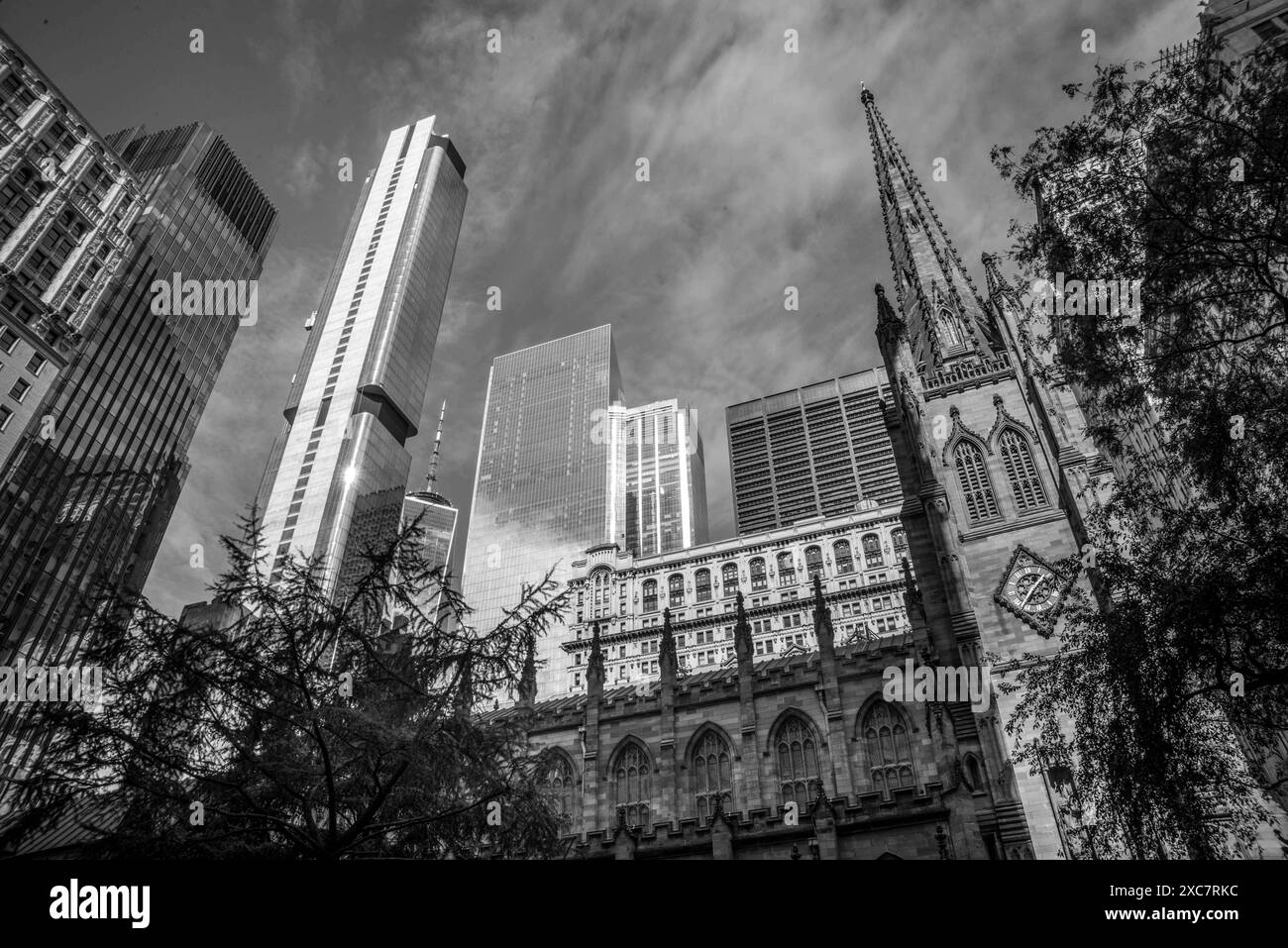 New York Black&White Banque D'Images