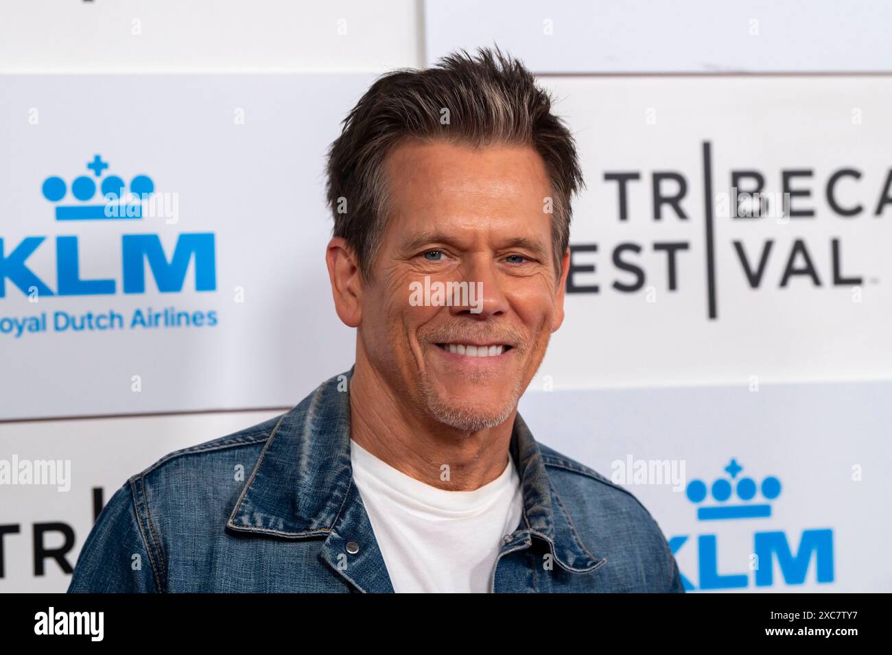 New York, États-Unis. 14 juin 2024. Kevin Bacon assiste à la réunion de ''Footloose'' lors du Festival Tribeca 2024 au BMCC Theater à New York, New York, États-Unis, le 14 juin 2024. (Photo de Thenews2/NurPhoto) crédit : NurPhoto SRL/Alamy Live News Banque D'Images