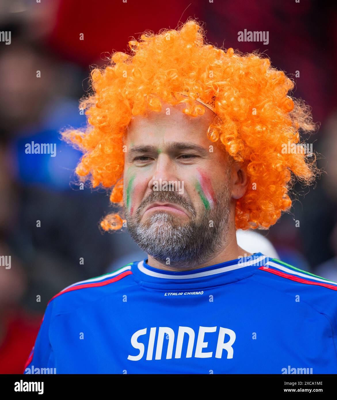 Dortmund, Allemagne. 15 juin 2024. Fan italien Italie - Albanie Italien - Albanien 15.06.2024 crédit : Moritz Muller/Alamy Live News Banque D'Images