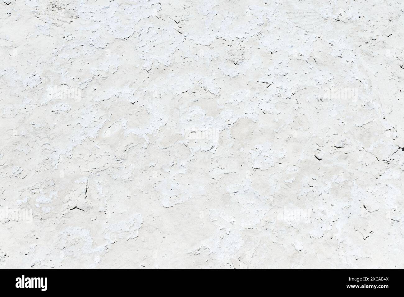 Gros plan du sable blanc de gypse au parc national de White Sands, Nouveau-Mexique, États-Unis Banque D'Images
