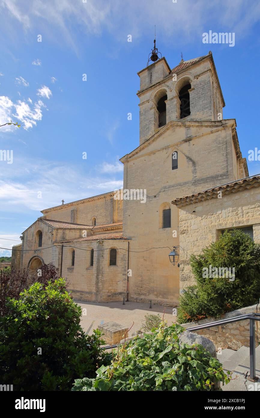 Église romane notre-Dame, Saint-Paul-trois-Châteaux, Saint-Paul-trois-Châteaux, St, Drôme, tricastin, Provence, France Banque D'Images