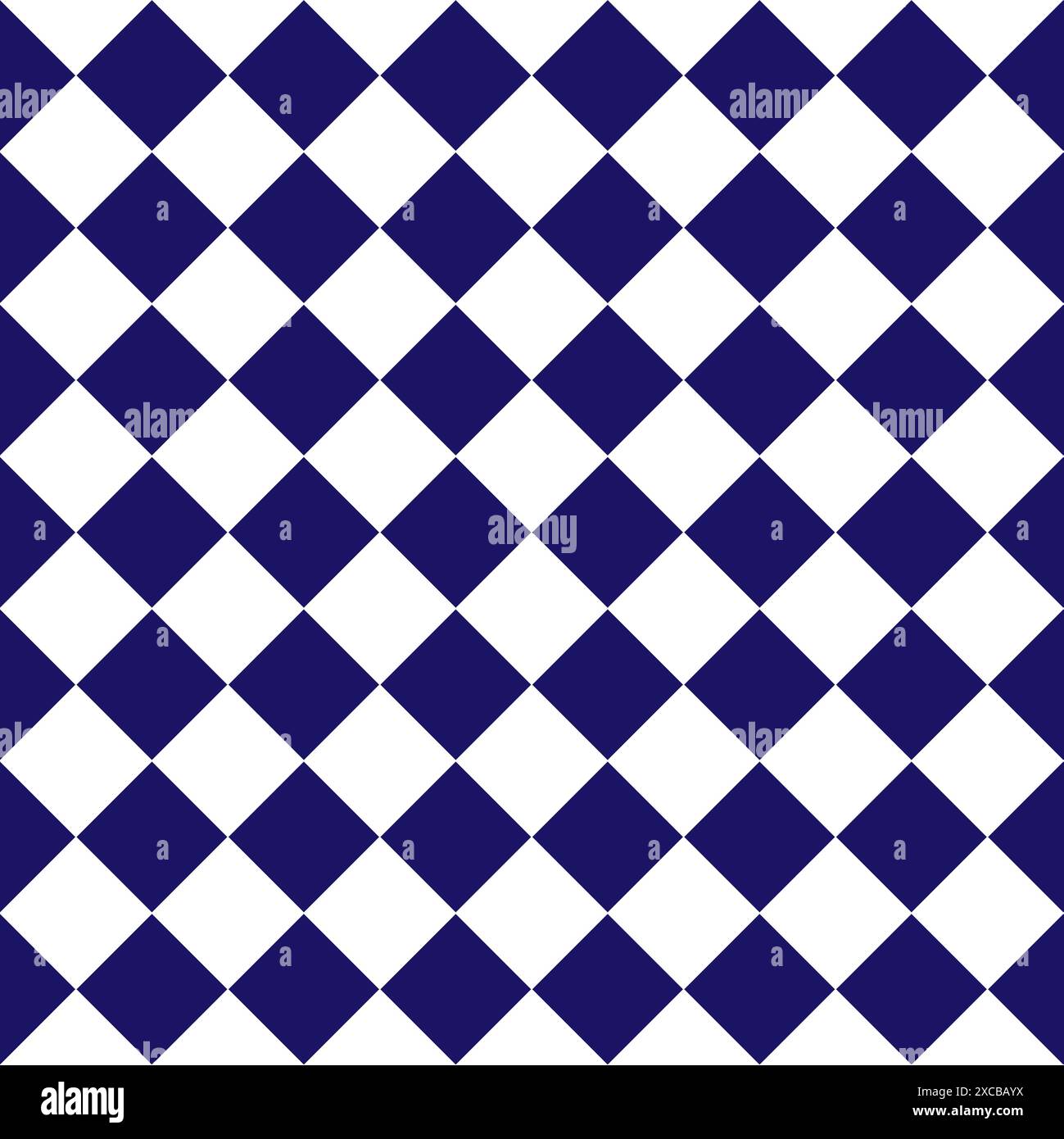 Illustration diagonale de tuile d'échecs sur tuile blanche noire. Tuile diagonale d'échecs. Illustration de Vecteur