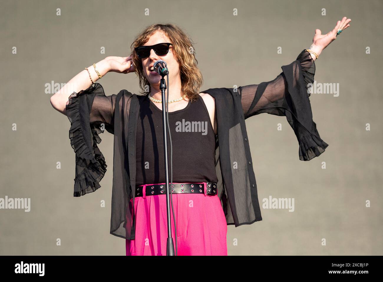 The Struts in Concerto al Firenze Rocks 2024. Foto di Davide Merli Banque D'Images