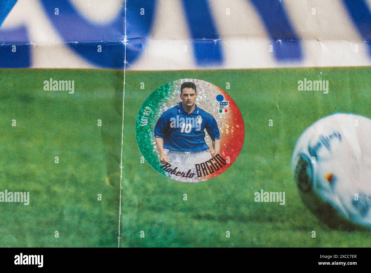Soccer - Italian Serie A - Juventus v Roma. Roberto Baggio, Juventus