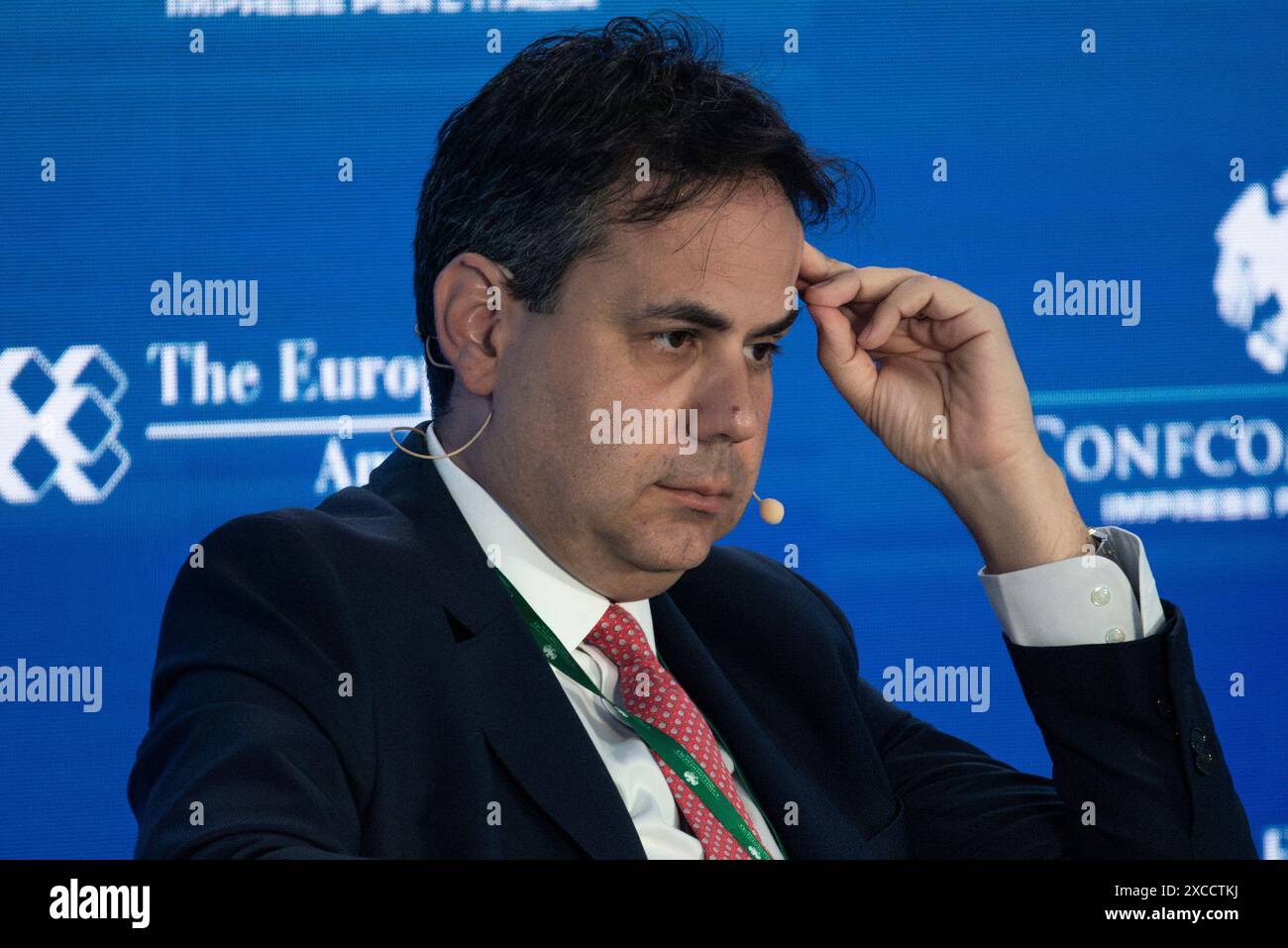 Rome, Italie. Dans la photo Jacques Moscianese (Intesa Sanpaolo Bank). UTILISATION ÉDITORIALE UNIQUEMENT ! NON DESTINÉ À UN USAGE COMMERCIAL ! Banque D'Images