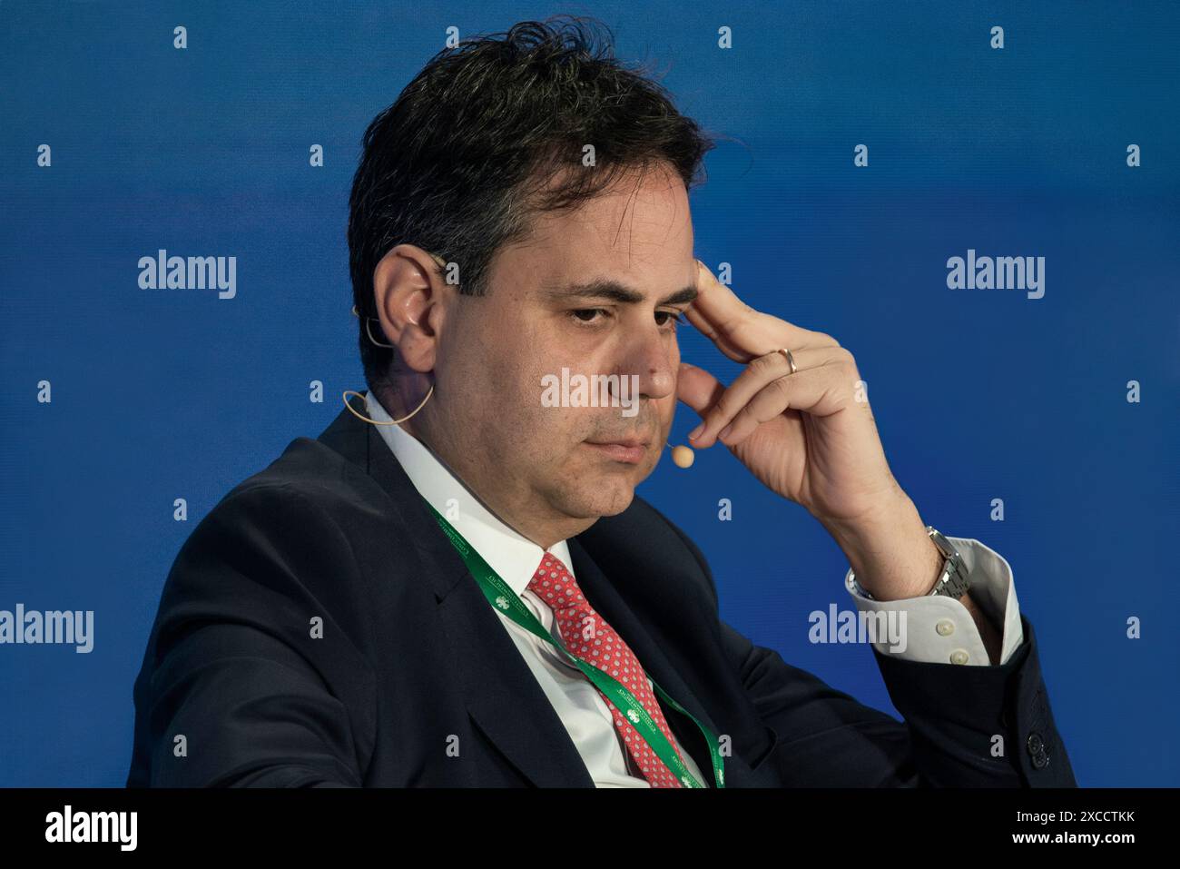 Rome, Italie. Dans la photo Jacques Moscianese (Intesa Sanpaolo Bank). UTILISATION ÉDITORIALE UNIQUEMENT ! NON DESTINÉ À UN USAGE COMMERCIAL ! Banque D'Images