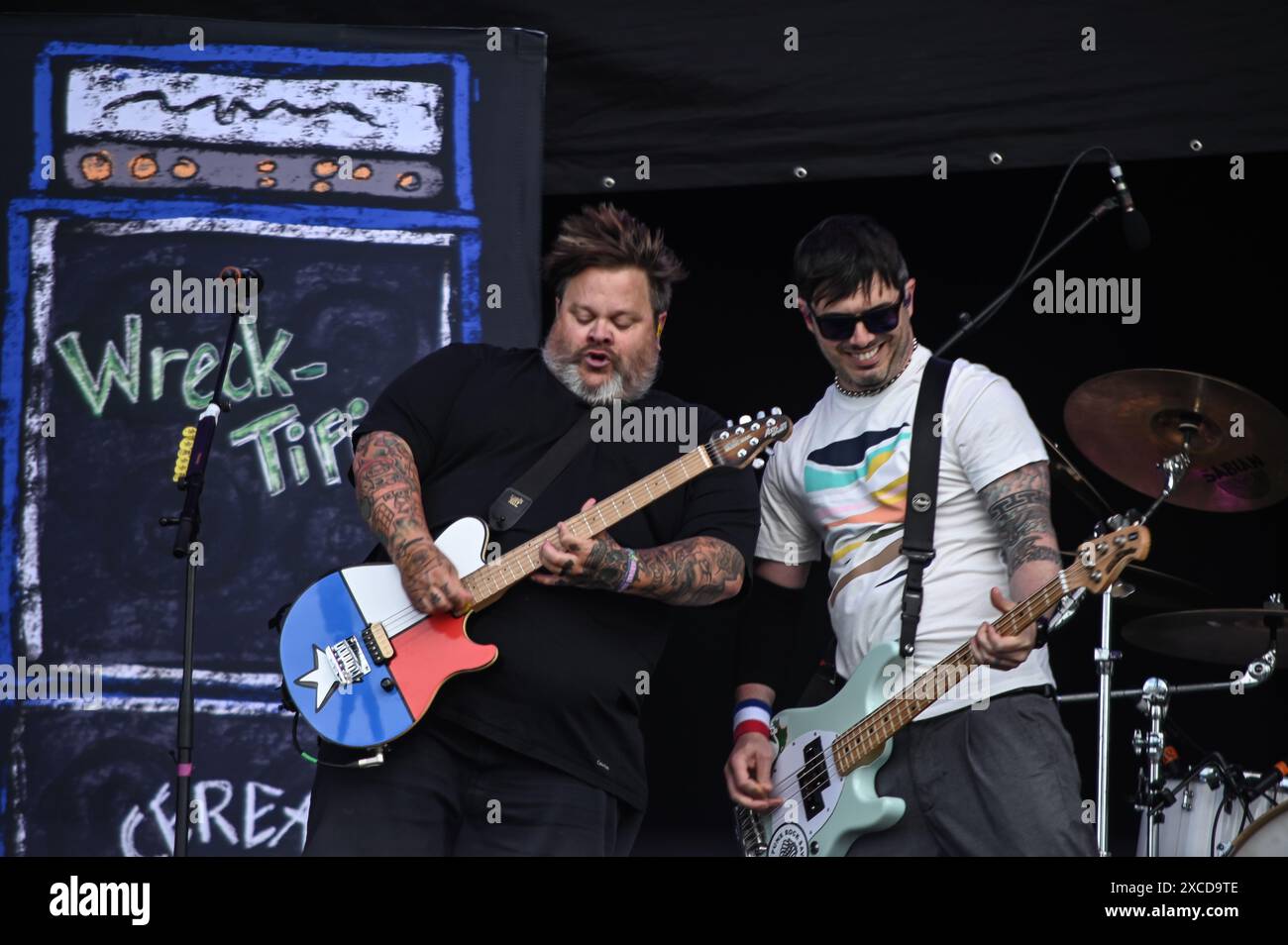 Donington, Royaume-Uni. 16 juin 2024. Bowling pour une soupe sur la scène principale du Download Festival. Crédit : Cristina Massei/Alamy Live news Banque D'Images