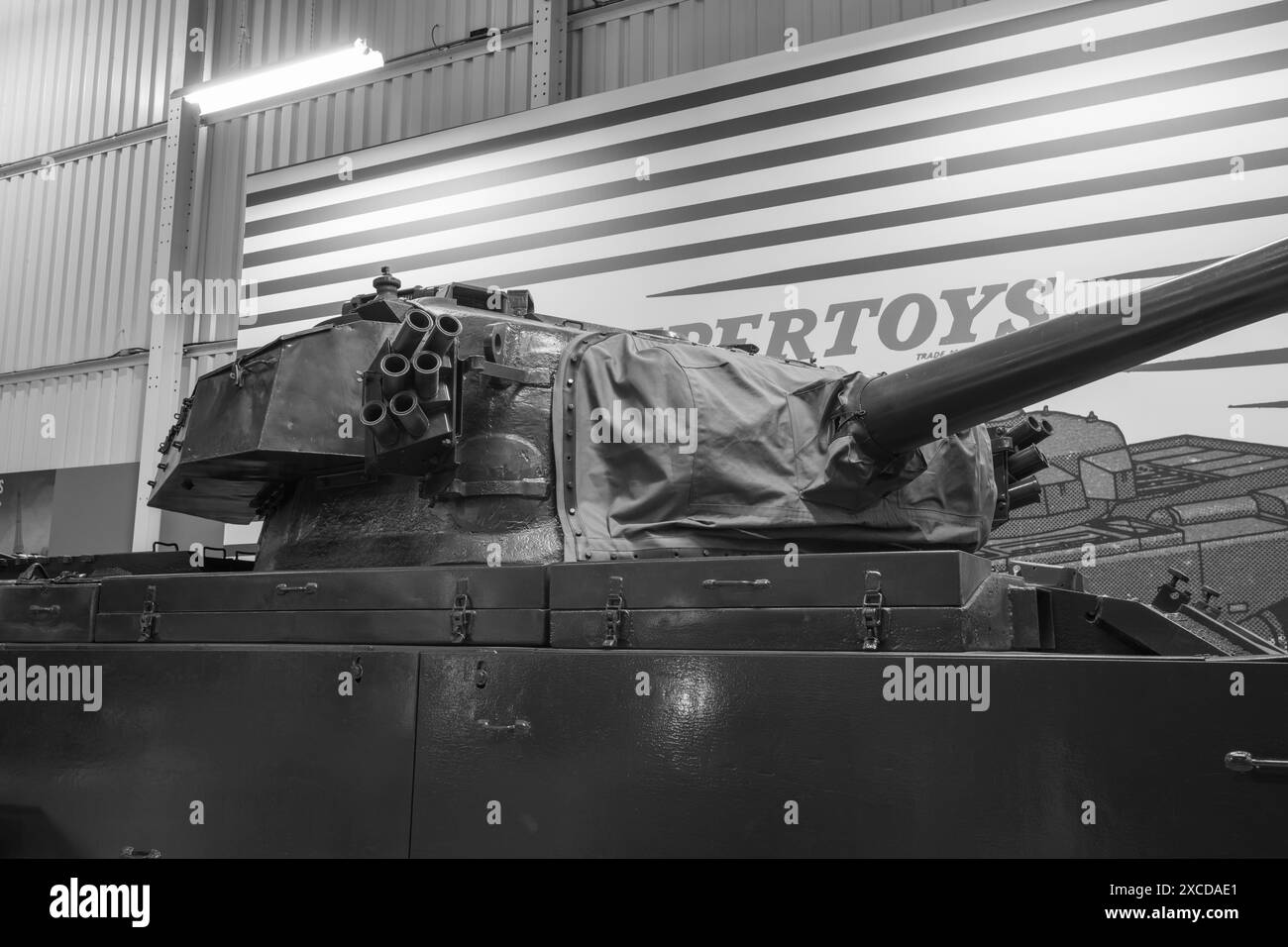 Bovington.Dorset.United Kingdom.February 25th 2024.Un char Centurion Mark 5/1 est exposé au Tank Museum de Dorset Banque D'Images