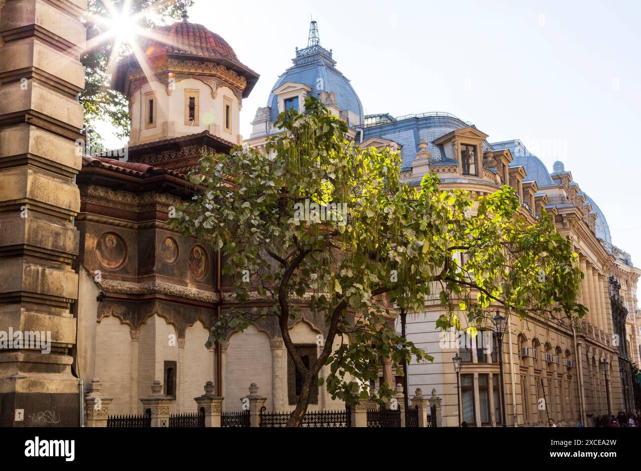 Europe, Roumanie, Bucarest. Musée national d'histoire roumaine. Banque D'Images