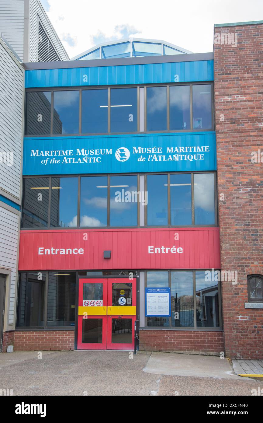 Musée maritime de l'Atlantique sur la promenade riveraine à Halifax, Nouvelle-Écosse, Canada Banque D'Images
