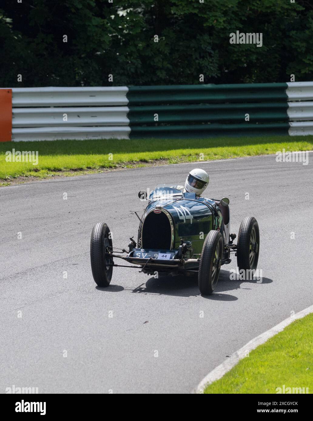 The Vintage Sports car Club, V.S.C.C. course day, Angleterre, Royaume-Uni, juin 2024. Banque D'Images