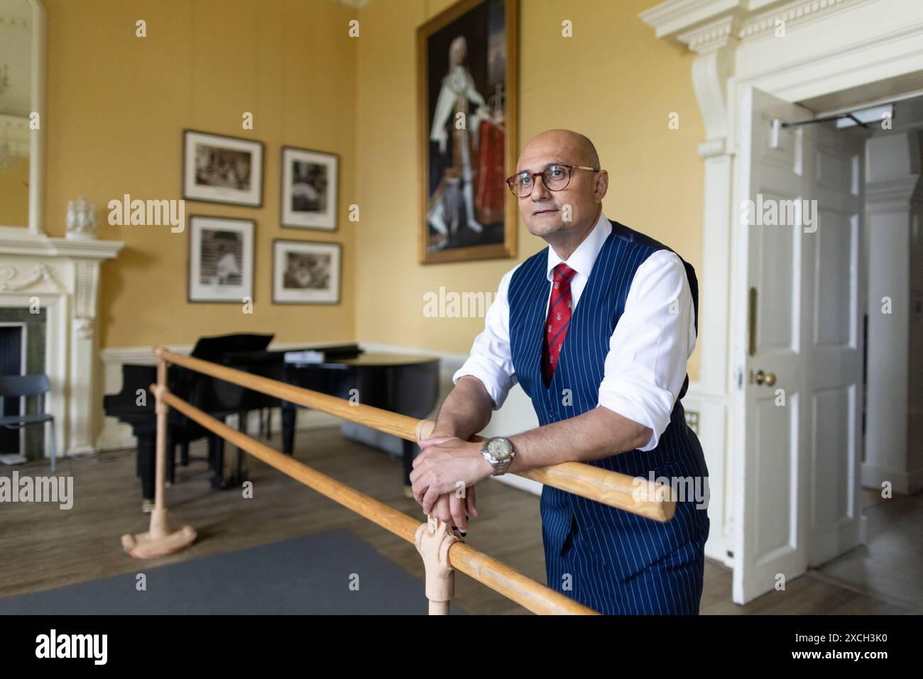 The Royal Ballet School, White Lodge, Richmond Park, Angleterre, Royaume-Uni Banque D'Images