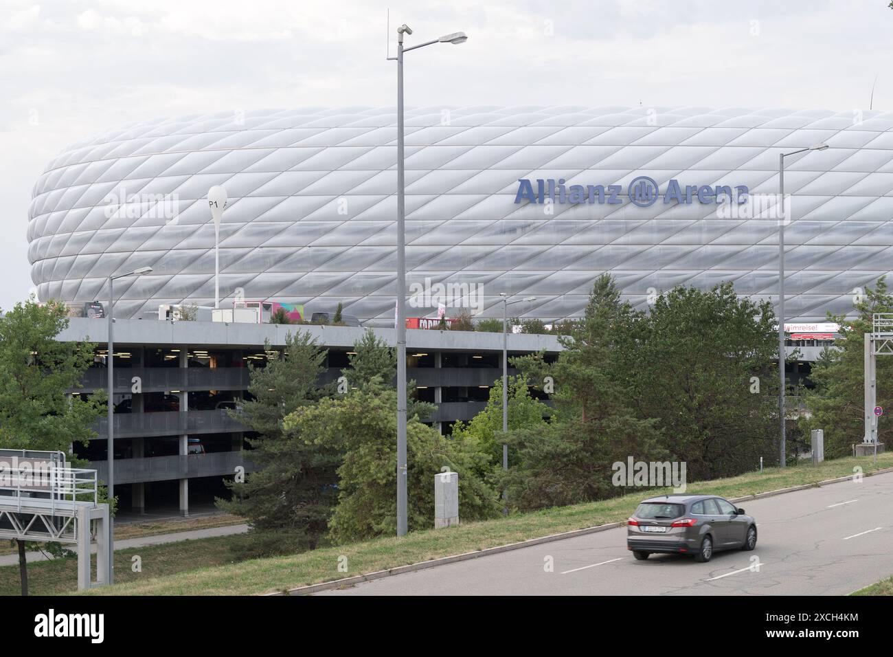 Allianz Arena, domicile de l'équipe de football du FC Bayern Munchen. Munich, Bavière, Allemagne © Wojciech Strozyk / Alamy Stock photo Banque D'Images