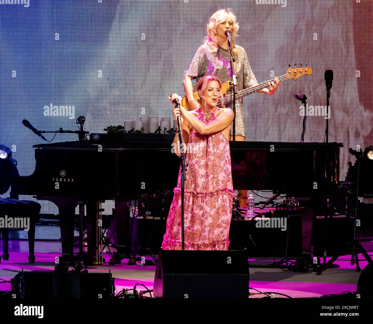 16 juin 2024, Indianapolis, Indiana, États-Unis : Sarah McLachlan se produit en concert à l'Everwise Amphitheater au White River State Park. À Indianapolis, Indiana, le dimanche 16 juin 2024. (Crédit image : © Lora Olive/ZUMA Press Wire) USAGE ÉDITORIAL SEULEMENT! Non destiné à UN USAGE commercial ! Banque D'Images