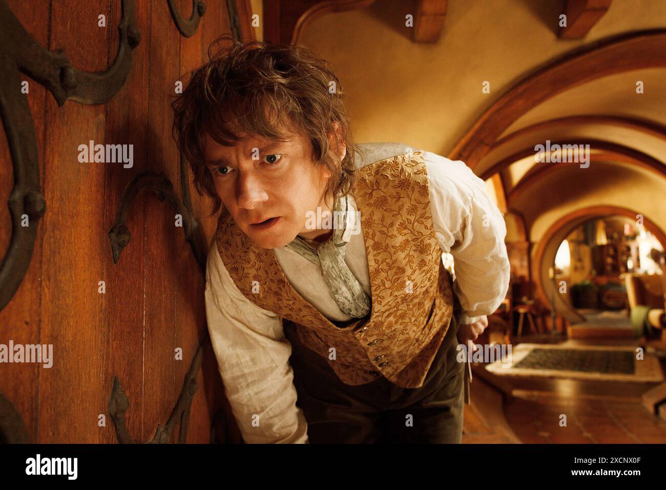 Le Hobbit : un voyage inattendu année : 2012 Etats-Unis / Nouvelle-Zélande réalisateur : Peter Jackson Martin Freeman, Banque D'Images