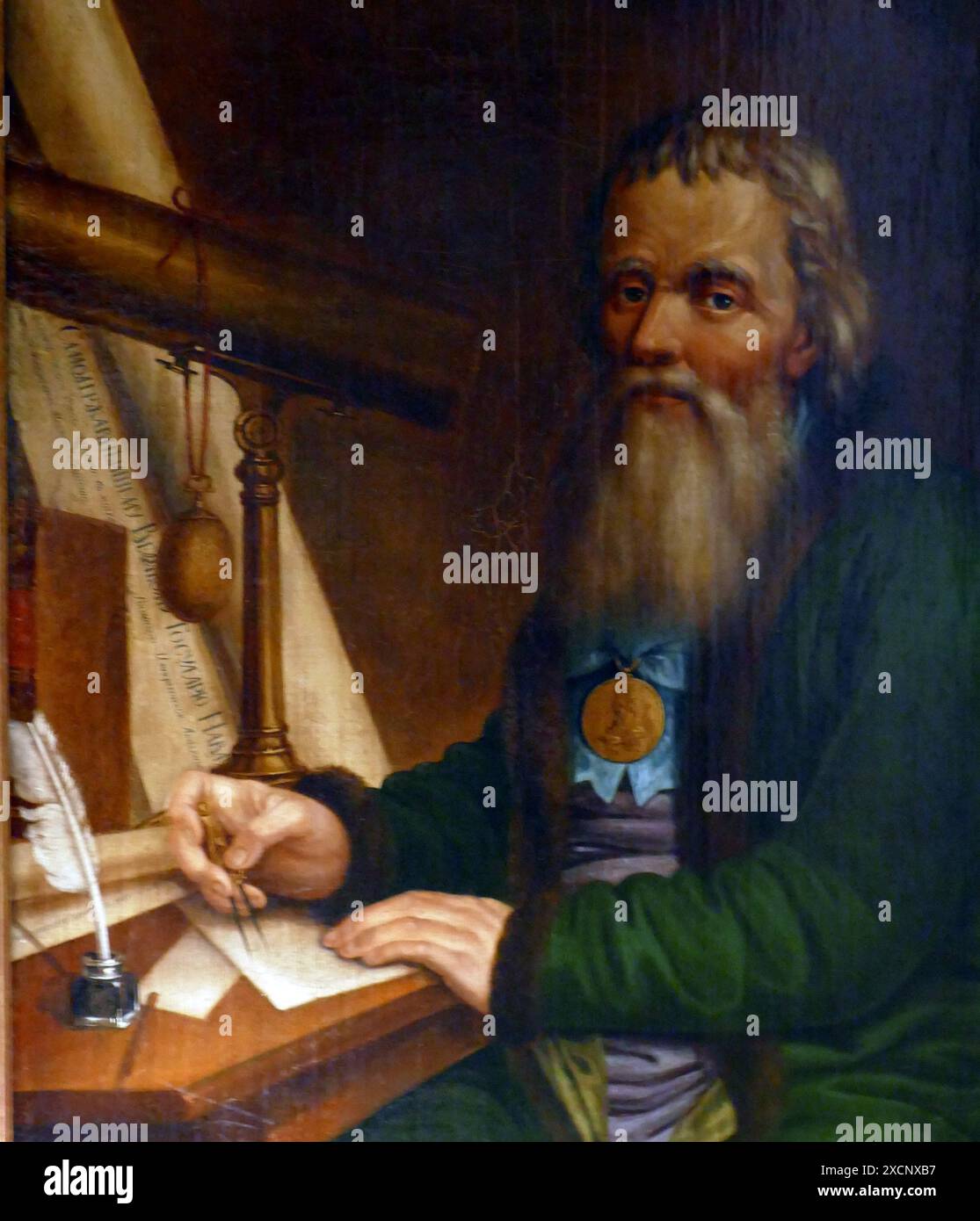 Ivan Petrovich Kulibin (1735 - 1818) ; Fédération de mécanicien et inventeur. Il est né à Nijni Novgorod dans la famille d'un commerçant. Depuis l'enfance, Kulibin affiché un intérêt dans la construction d'outils mécaniques. Bientôt, les mécanismes de l'horloge est devenu un intérêt spécial de son. Ses réalisations ainsi que son imagination prolifique a inspiré le travail de plusieurs. Banque D'Images