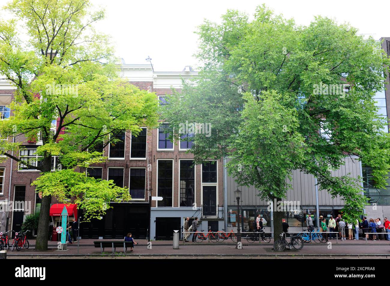 PHOTOTHÈQUE PPL - COPYRIGHT RÉSERVÉ Maison d'Anne Frank, Prinsengracht, Amsterdam CRÉDIT PHOTO : Ivan Catterwell/PPL tel ; +44(0)1243 555561 Email : p Banque D'Images