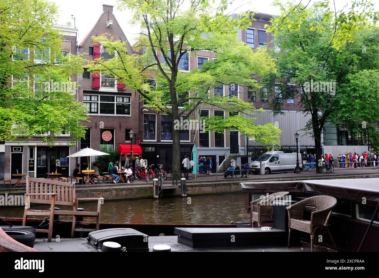 PHOTOTHÈQUE PPL - COPYRIGHT RÉSERVÉ Maison d'Anne Frank, Prinsengracht, Amsterdam CRÉDIT PHOTO : Ivan Catterwell/PPL tel ; +44(0)1243 555561 Email : p Banque D'Images