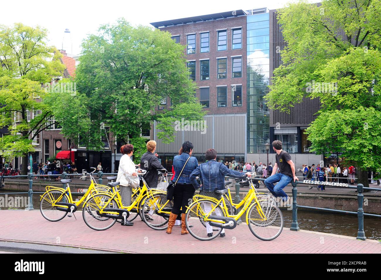 PHOTOTHÈQUE PPL - COPYRIGHT RÉSERVÉ Maison d'Anne Frank, Prinsengracht, Amsterdam CRÉDIT PHOTO : Ivan Catterwell/PPL tel ; +44(0)1243 555561 Email : p Banque D'Images