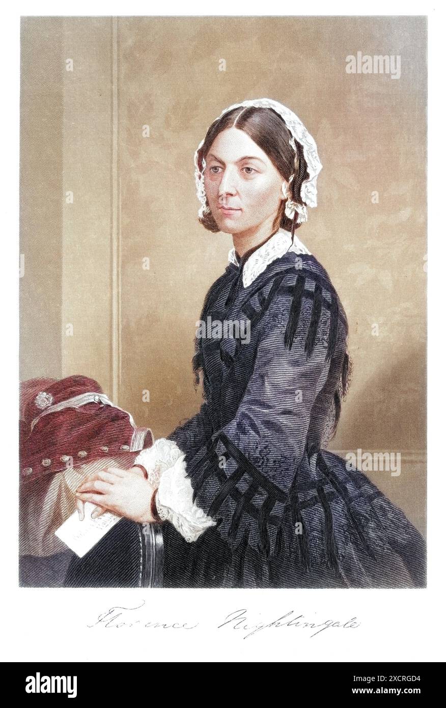 Florence Nightingale (1820-1910) Banque D'Images