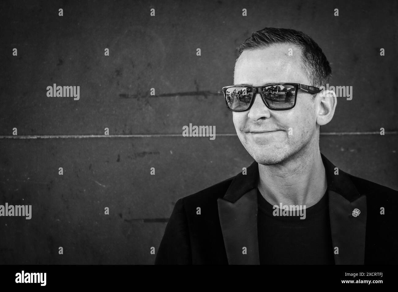 Londres, Royaume-Uni, 12 mai 2024. Scott Mills arrive aux BAFTA Television Awards 2024, Royal Festival Hall, Londres, Royaume-Uni Banque D'Images