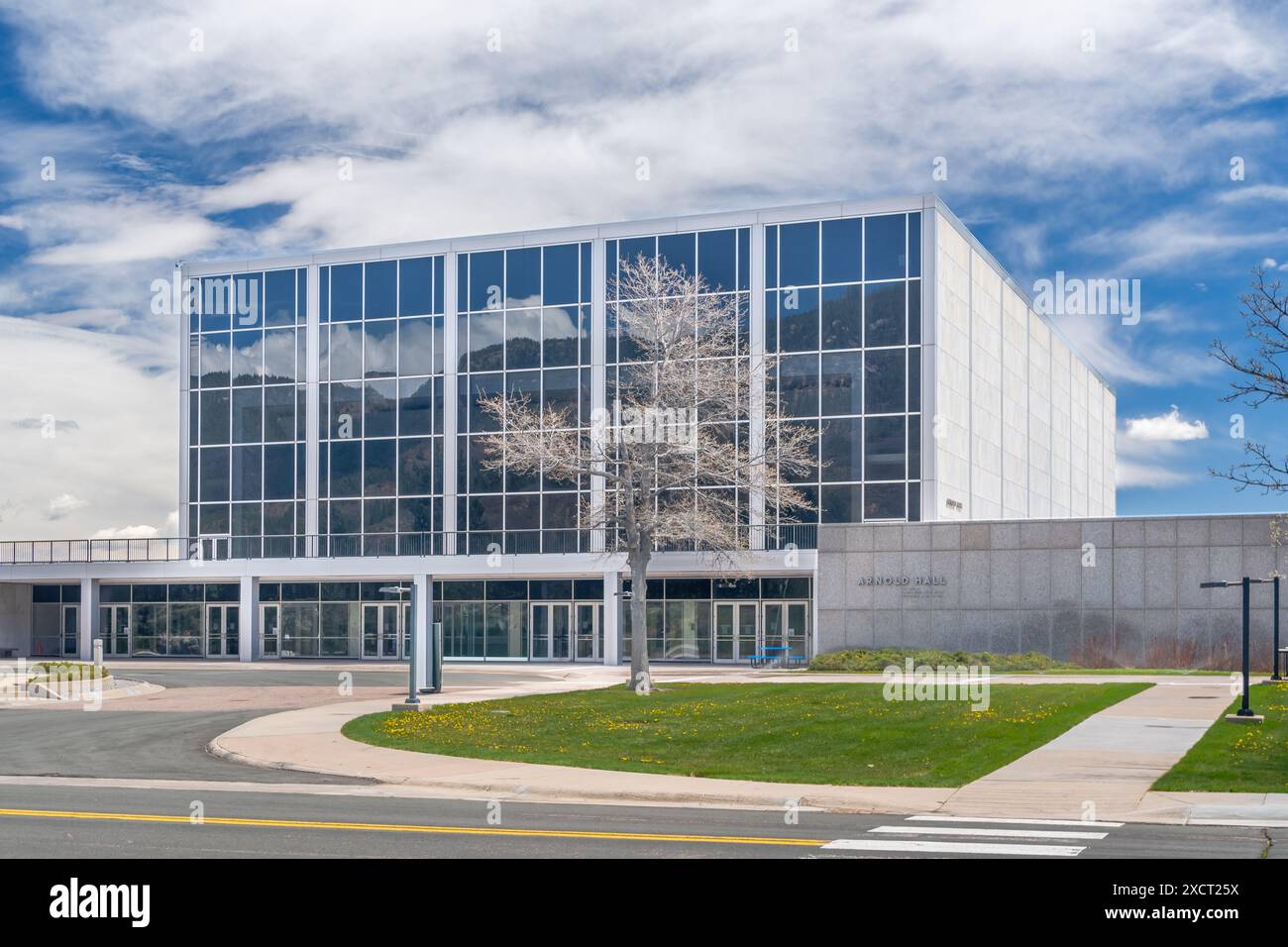 COLORADO SPRINGS, CO, États-Unis - 14 MAI 2024 : Arnold Hall à l'académie de l'armée de l'air des États-Unis. Banque D'Images