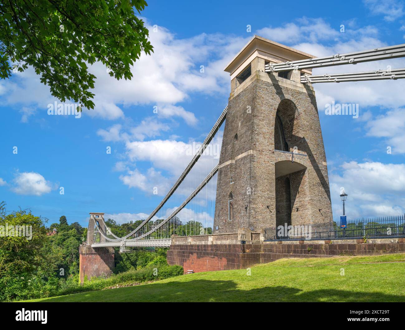 Le pont suspendu de Clifton, Clifton, Bristol, Angleterre, Royaume-Uni Banque D'Images