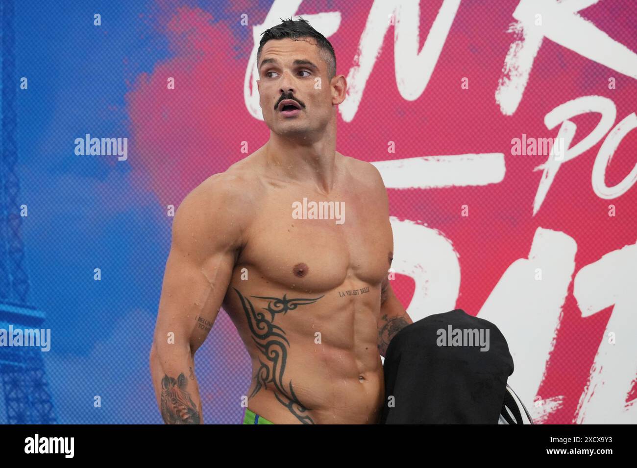 Chartres, France. 18 juin 2024. Florent Manaudou, Heat 100 M Freestyle masculin lors des championnats de France de natation 2024 le 18 juin 2024 au complexe aquatique Odyssée à Chartres, France - photo Laurent Lairys/DPPI crédit : DPPI Media/Alamy Live News Banque D'Images