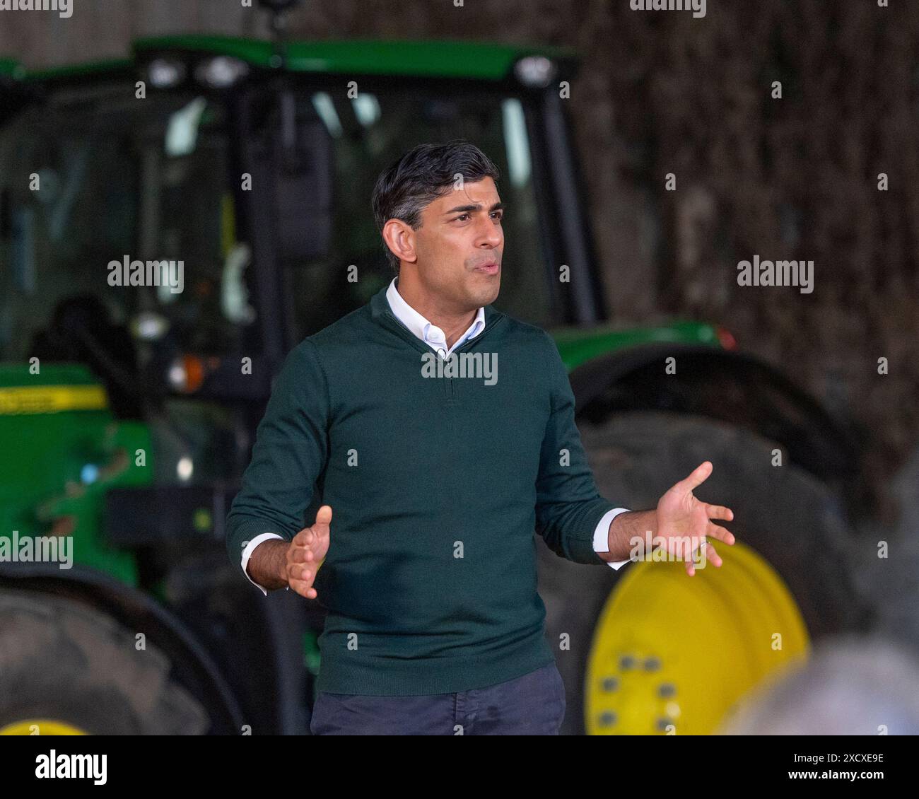 Premier ministre, Rishi Sunak Banque D'Images