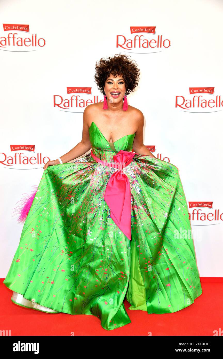 Khadra Soufi beim Raffaello Summer Day 2024 in der Orangerie Schloss Charlottenburg. Berlin, 18.06.2024 Banque D'Images