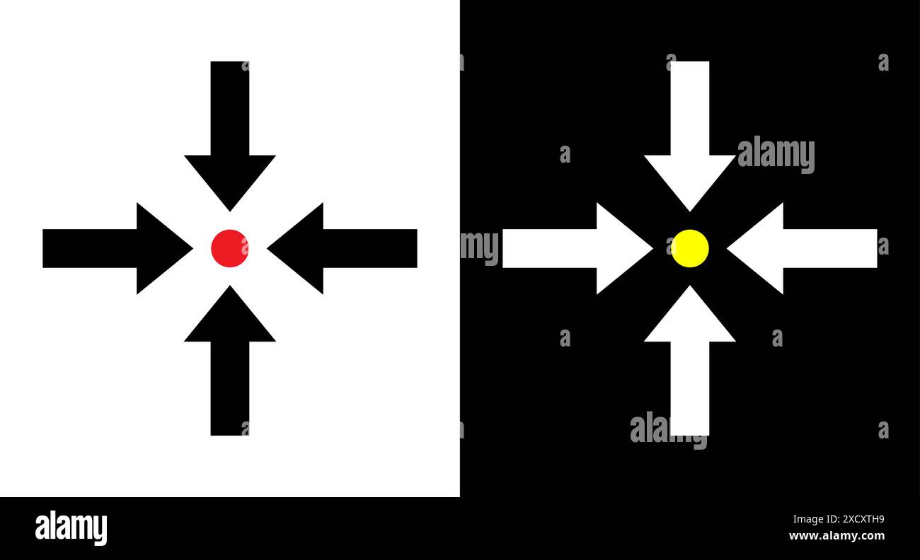 Icône d'alignement pour le Web, l'interface utilisateur, les applications mobiles. Symbole d'alignement. Illustration de Vecteur