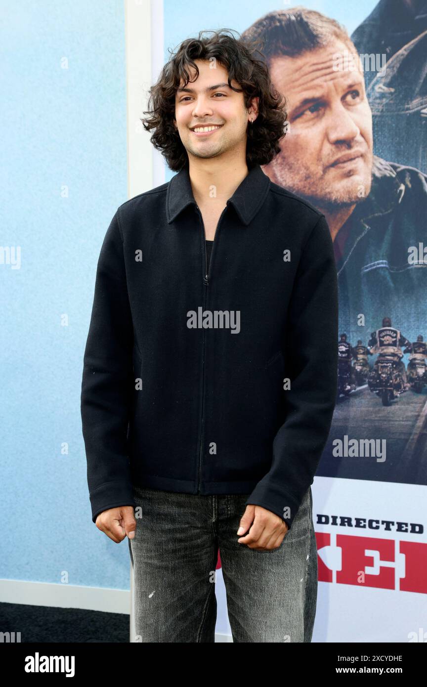 Xolo Mariduena BEI der Premiere des Kinofilms 'The Bikeriders' im TCL Chinese Theatre. Los Angeles, 17.06.2024 Banque D'Images