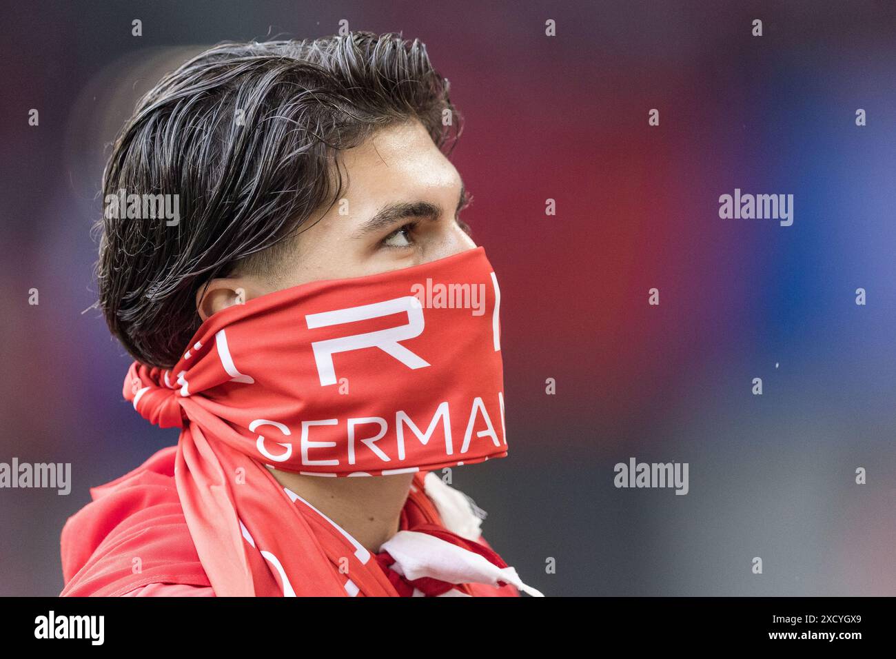 BVB Stadion Dortmund, Dortmund, Allemagne. 18 juin 2024. Euro 2024 Groupe F Football, Turquie contre Géorgie ; fan de Turquie crédit : action plus Sports/Alamy Live News Banque D'Images