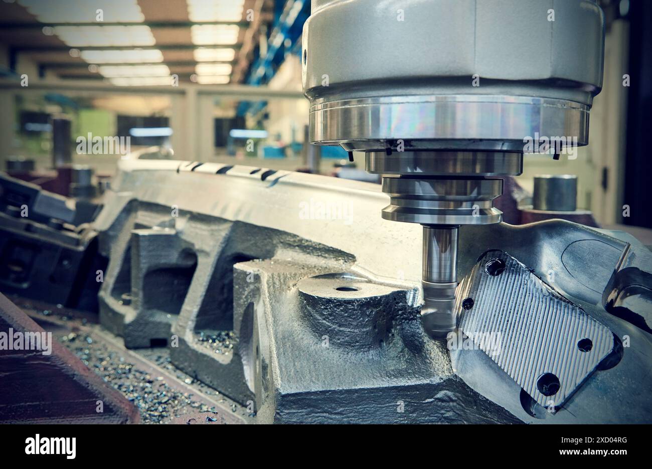 Fraiseuse CNC. Machine Tools Company. Gipuzkoa. Pays Basque. L'Espagne. L'Europe Banque D'Images