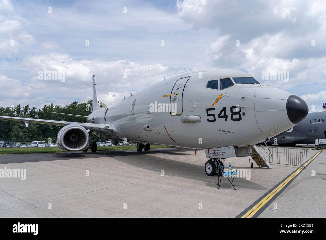 Boeing P-8 Poseidon de l'US Navy Banque D'Images