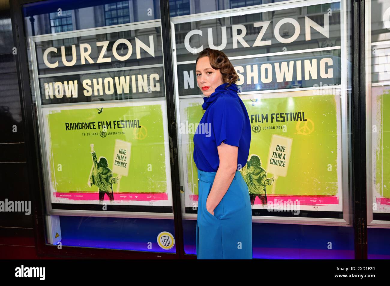 LONDRES, ROYAUME-UNI. 19 juin 2024. Jodhi May assiste au Gala d'ouverture 2024 du 32e Raindance film Festival au Curzon Cinema Mayfair, Londres, Royaume-Uni. Crédit : Voir Li/Picture Capital/Alamy Live News Banque D'Images