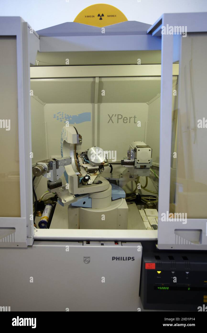X'Pert MRD Materials Research Diffractometer est le système le plus flexible disponible pour les études de diffraction des rayons X mesure de texte cristallographique Banque D'Images