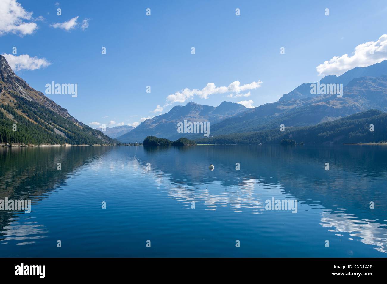 Lac de Sils Banque D'Images