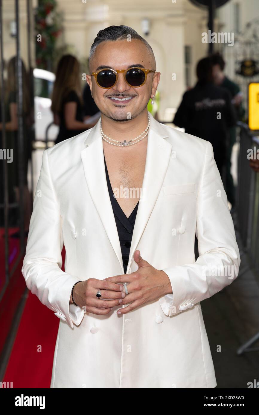 Londres, Royaume-Uni. 19 juin 2024. David Martinez Flores assiste au Raindance film Festival 2024, gala d'ouverture au Curzon Mayfair. (Photo de Phil Lewis/SOPA images/SIPA USA) crédit : SIPA USA/Alamy Live News Banque D'Images