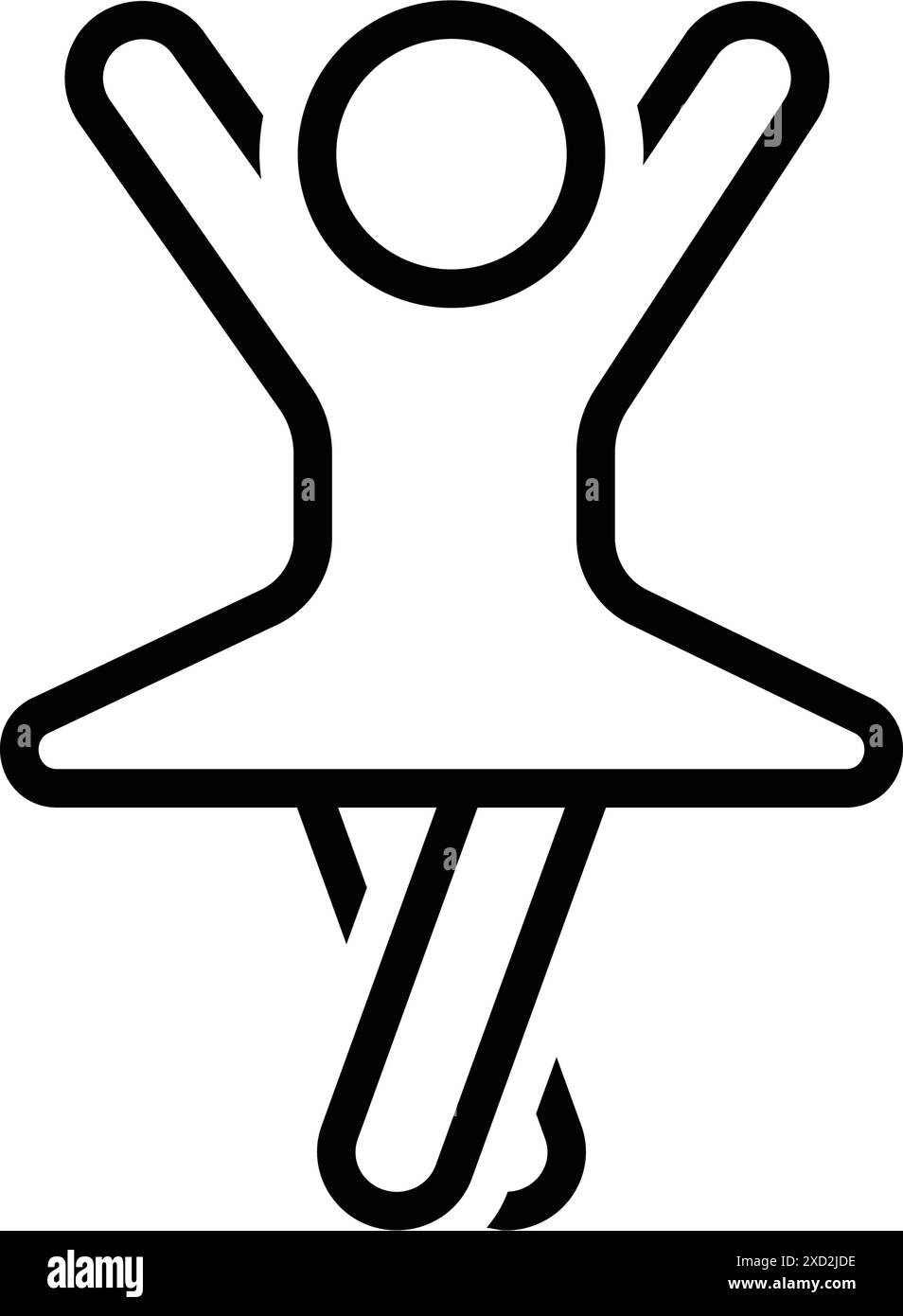 Icône pour contemporain, ventre Illustration de Vecteur